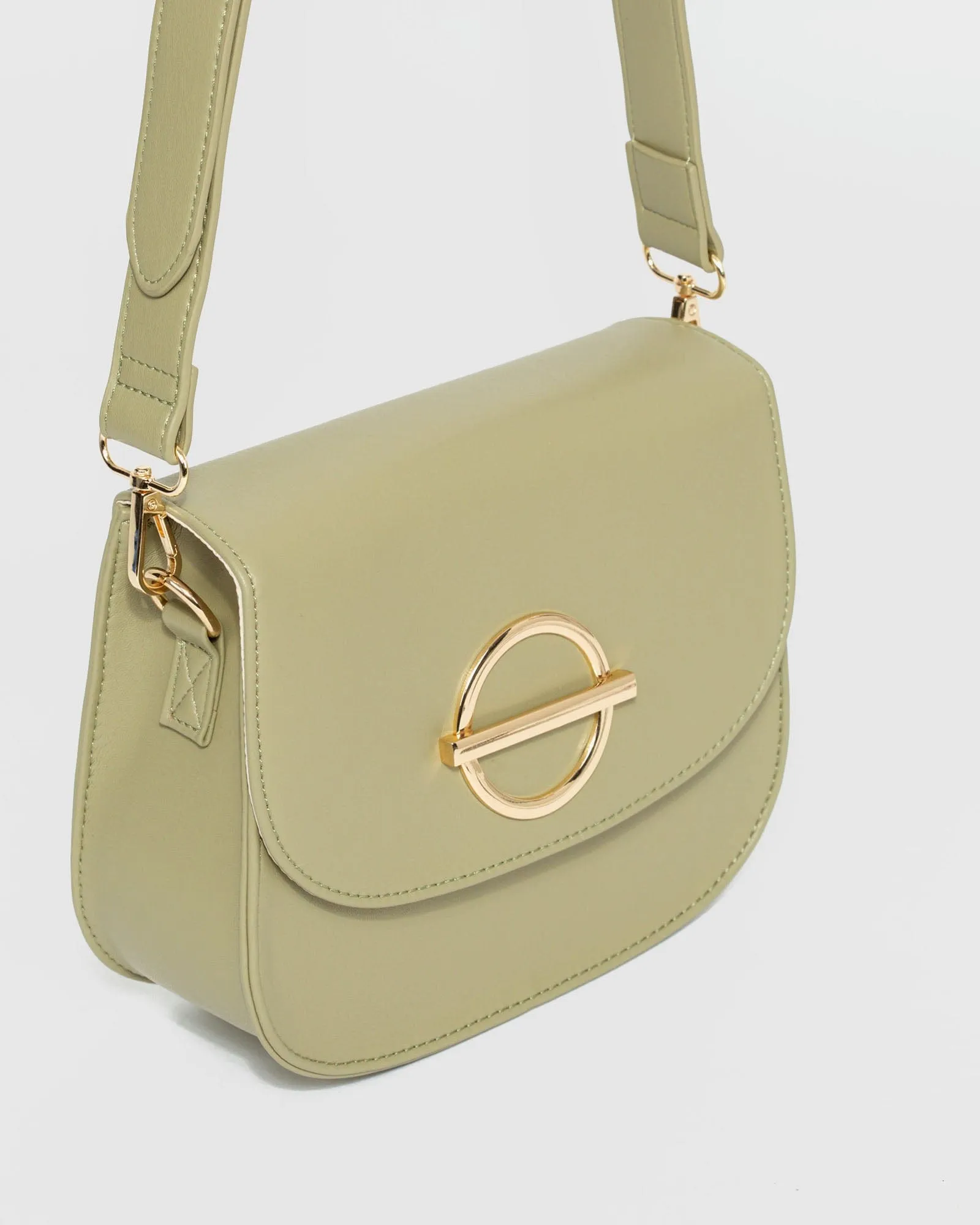 Green Jacie Crossbody Bag