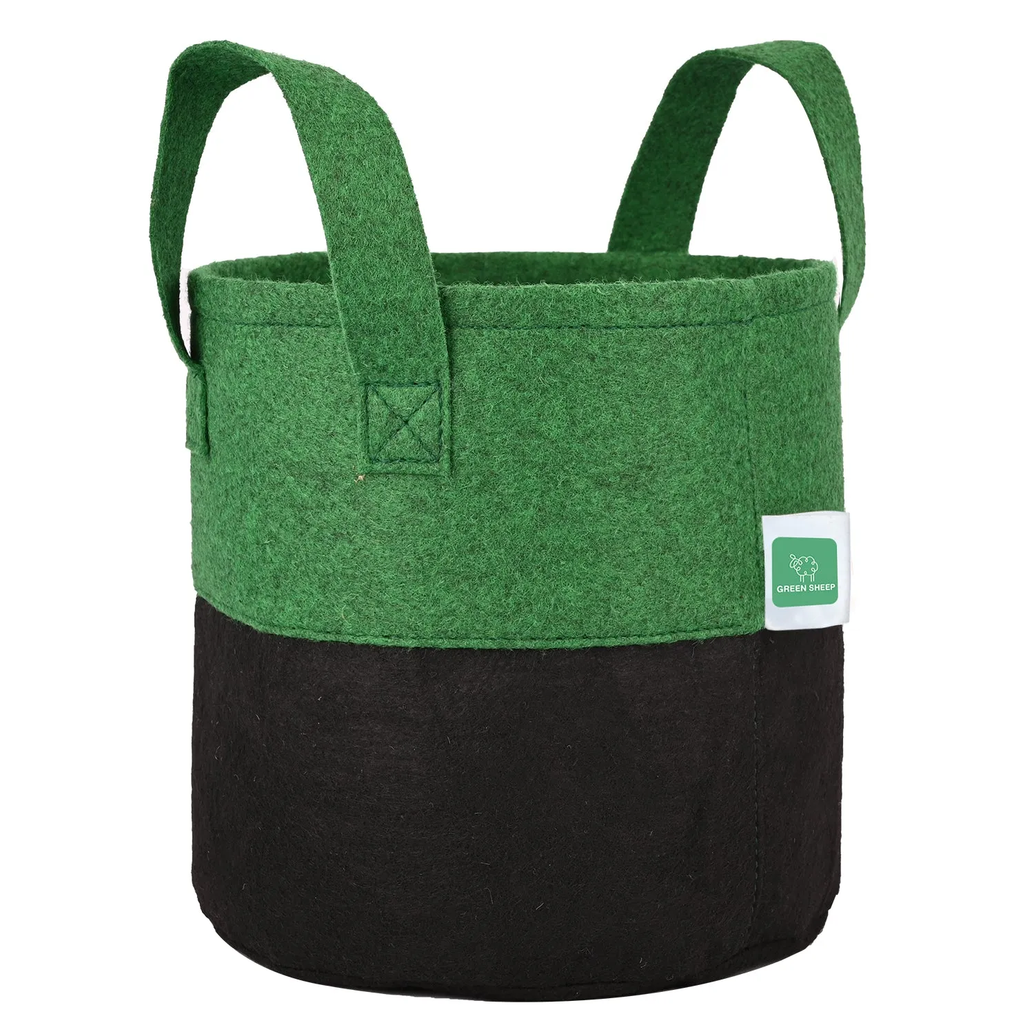 Greensheep Geo Fabric Grow Bags ( Green/ Black )