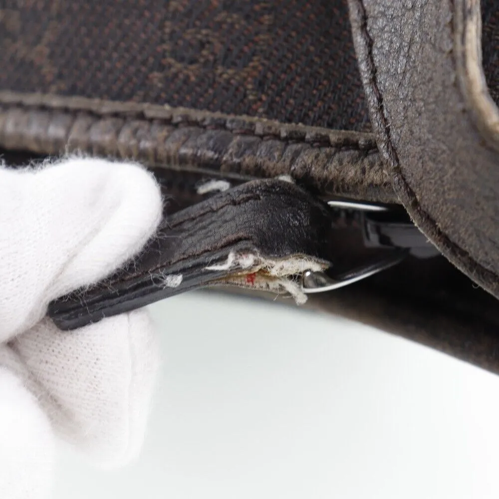 Gucci Abbey Shoulder Bag Brown Gg Canvas