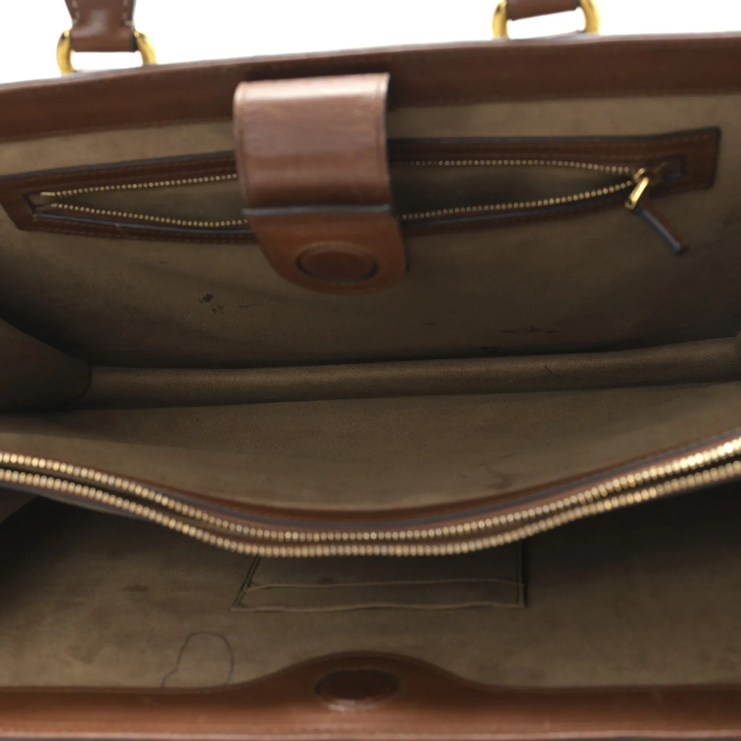 Gucci Gg Supreme Large Top Handle Bag