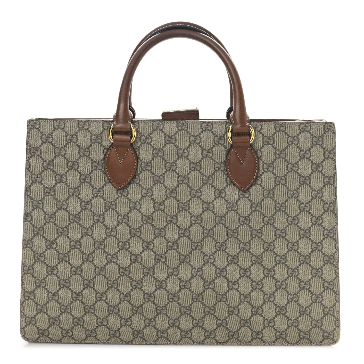 Gucci Gg Supreme Large Top Handle Bag