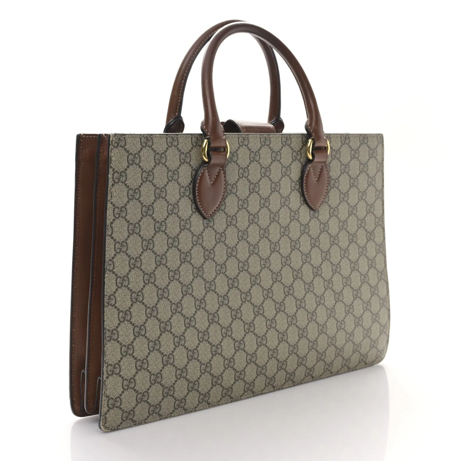 Gucci Gg Supreme Large Top Handle Bag