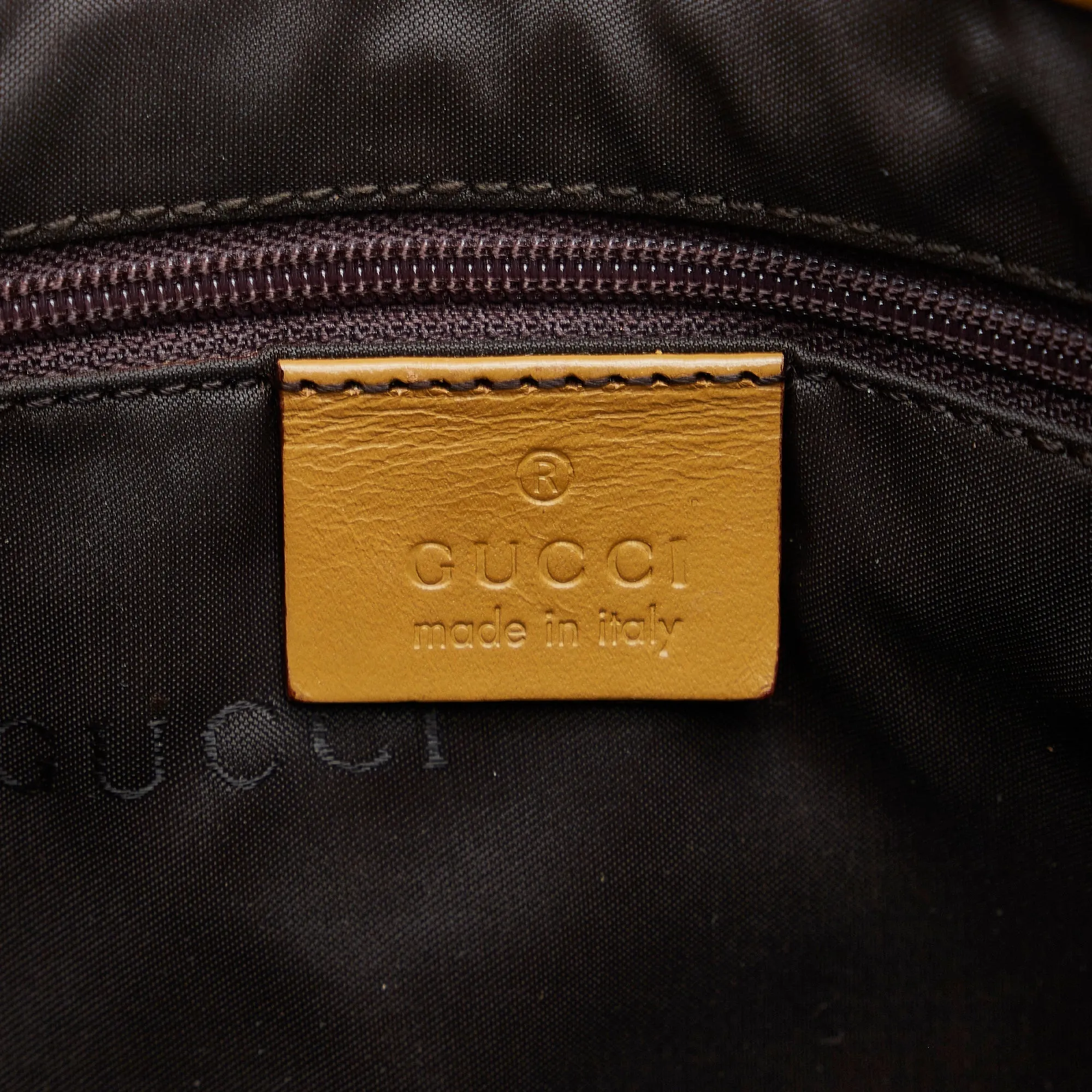 Gucci Jackie Shoulder Bag Brown GG Canvas