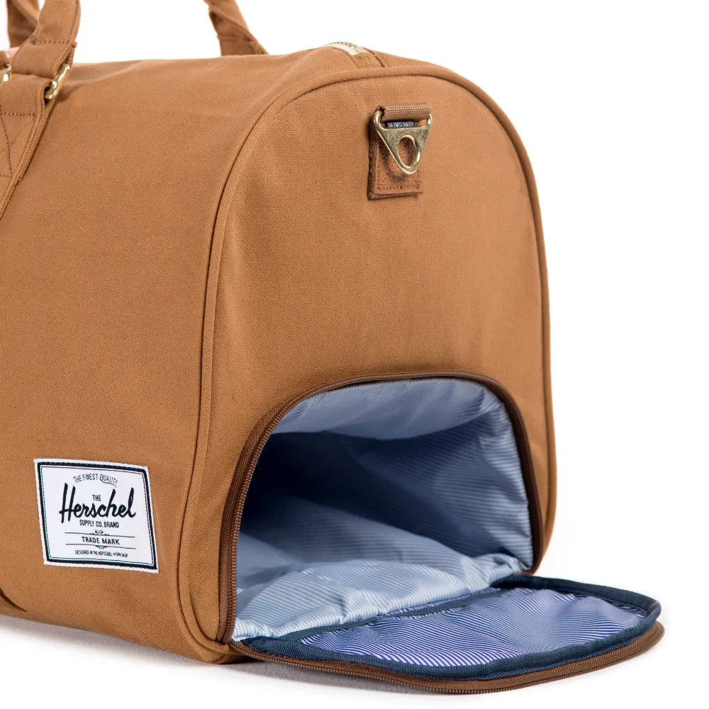 Herschel Supply Novel Canvas Duffel Bag - Caramel