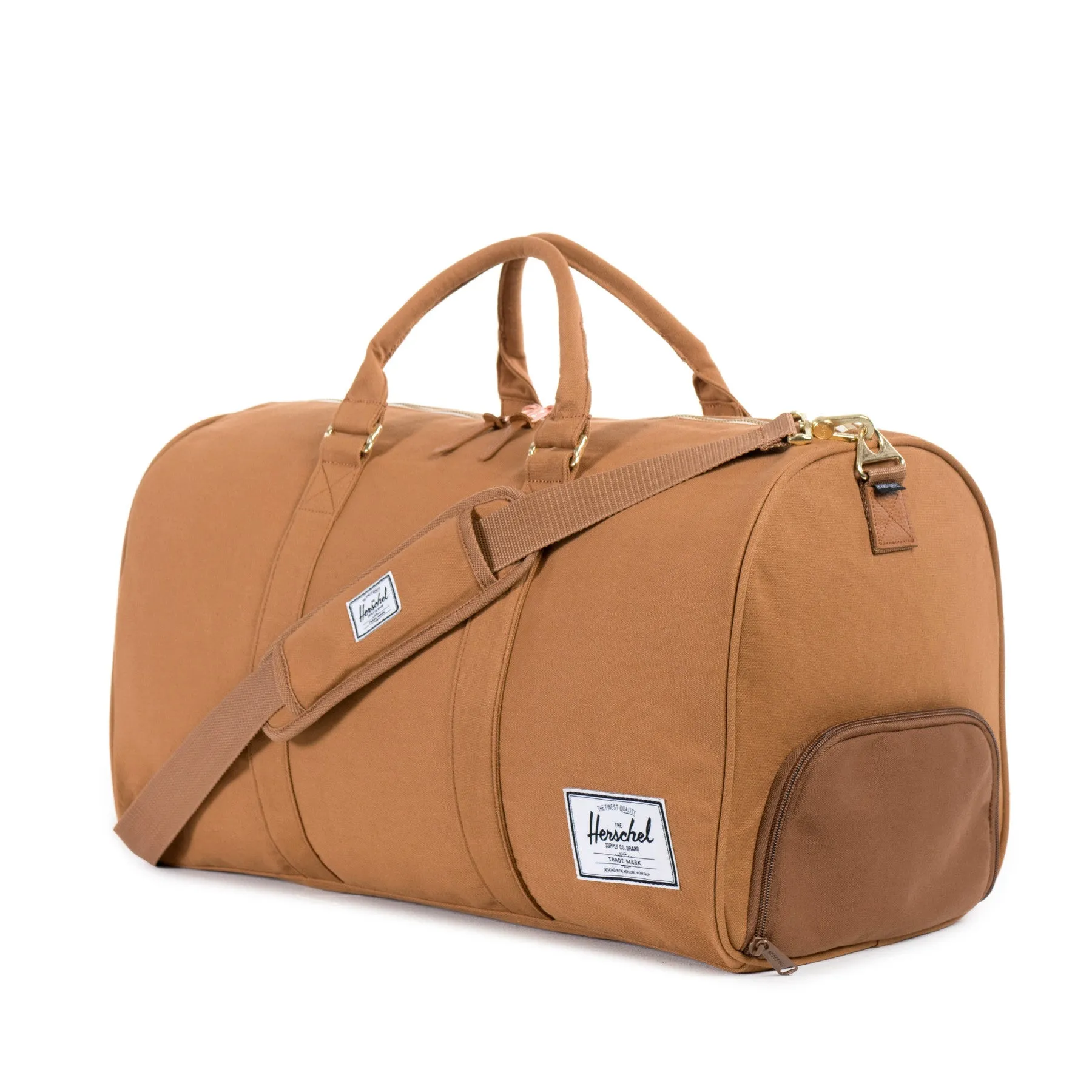 Herschel Supply Novel Canvas Duffel Bag - Caramel