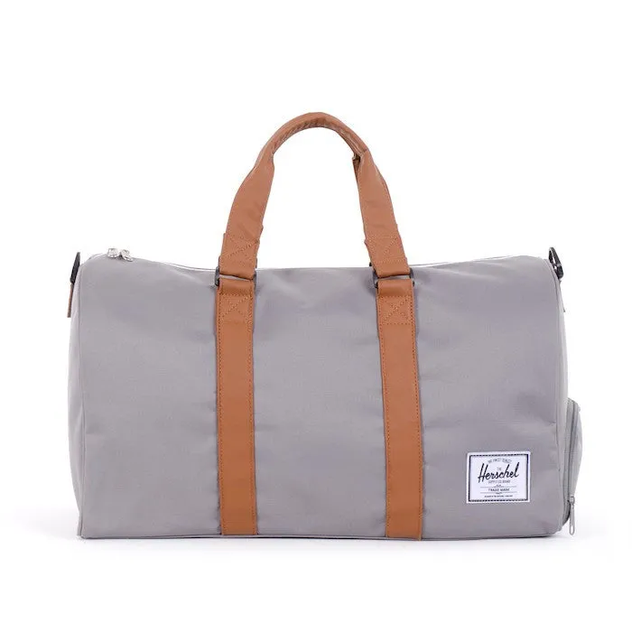 Herschel Supply Novel Duffel Bag - Grey & Tan
