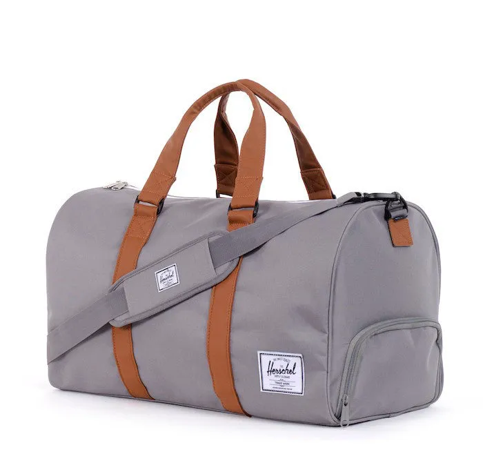 Herschel Supply Novel Duffel Bag - Grey & Tan