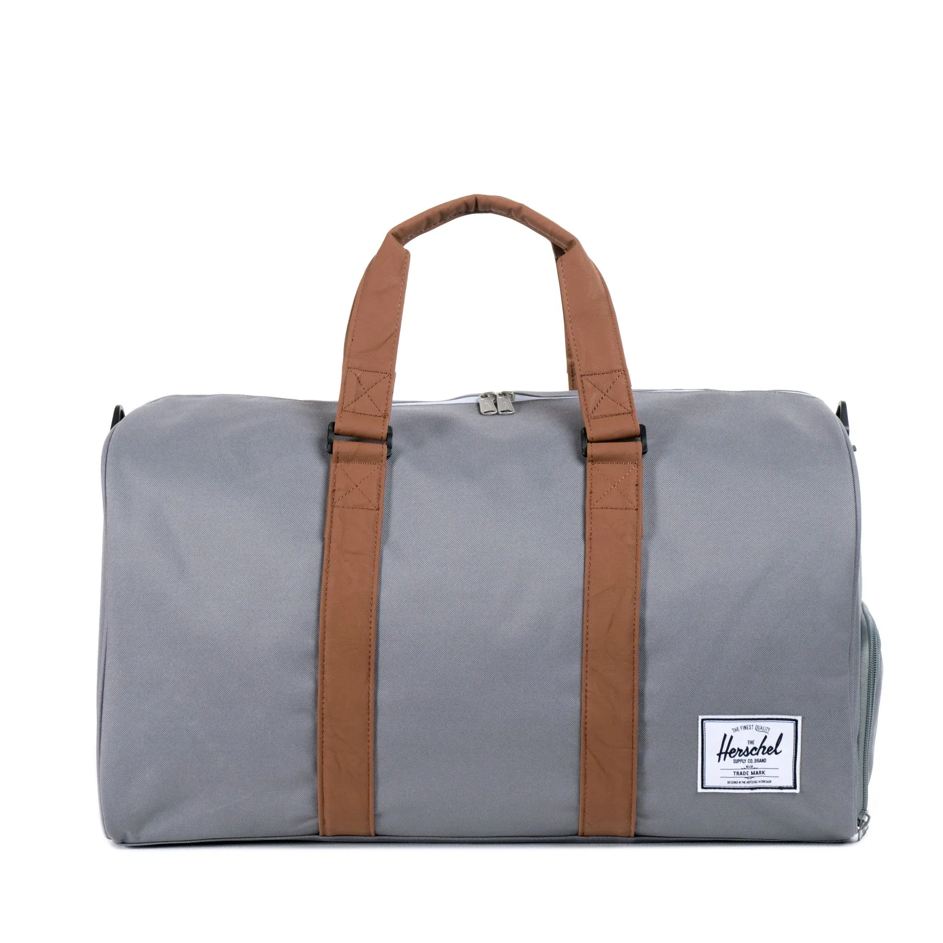 Herschel Supply Novel Duffel Bag - Grey & Tan