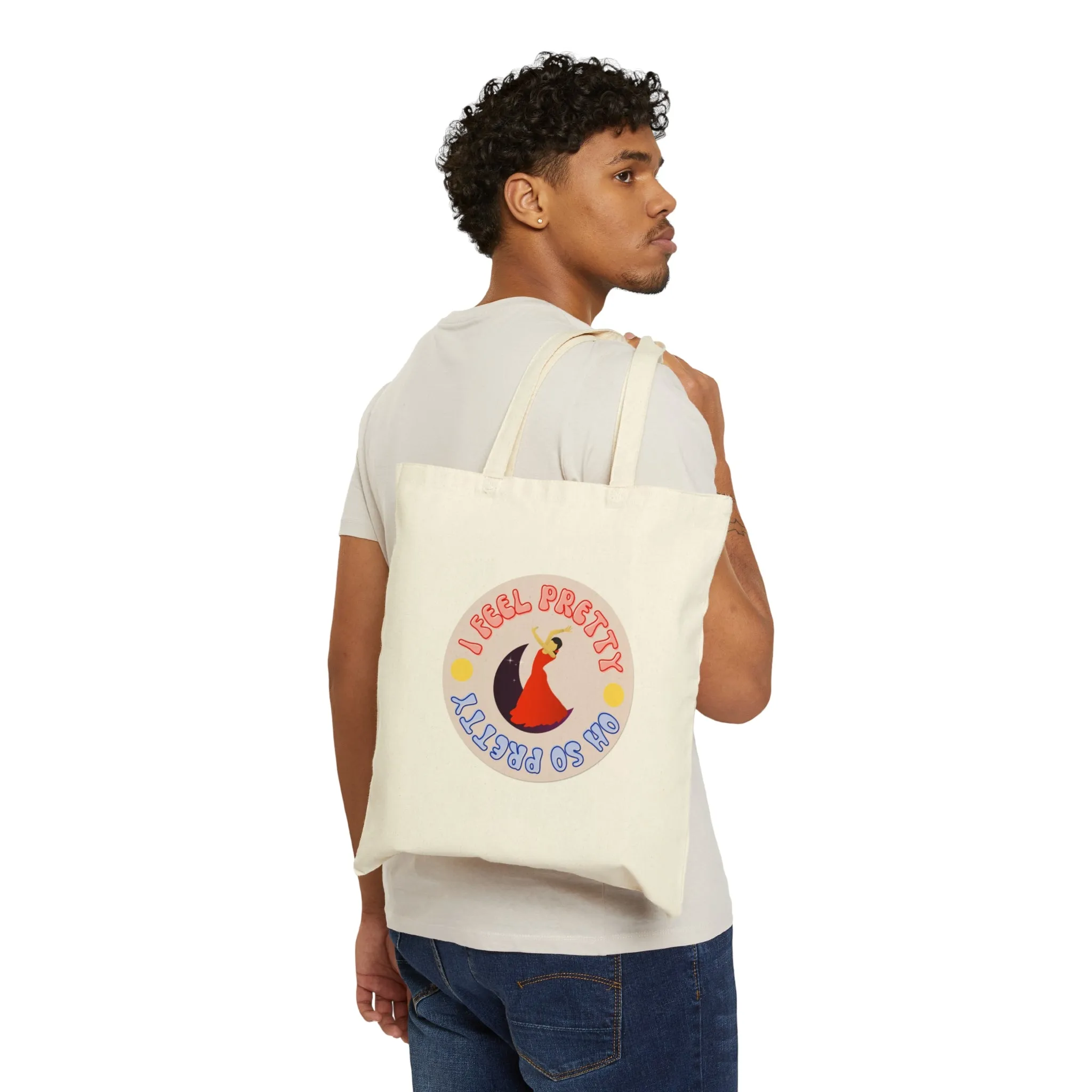 I Feel Pretty Canvas Tote