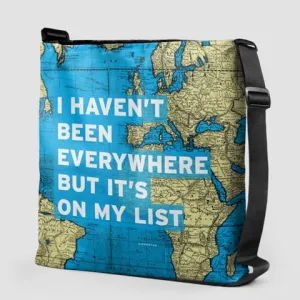 I Haven't Been - World Map - Tote Bag