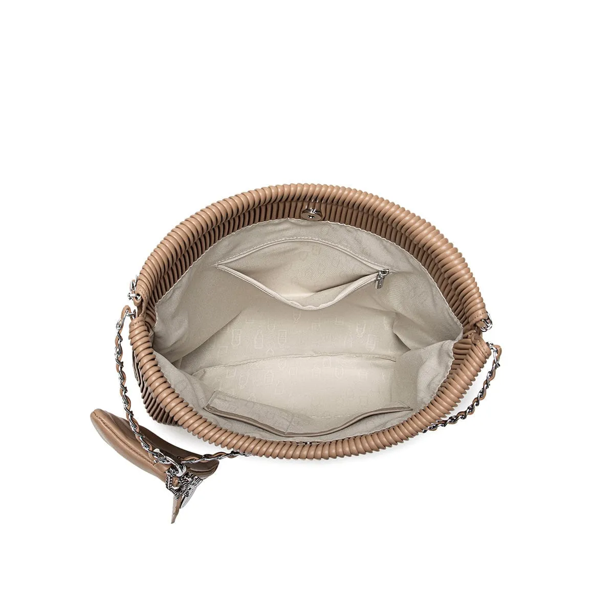 Isabella Shoulder Bag - Latte