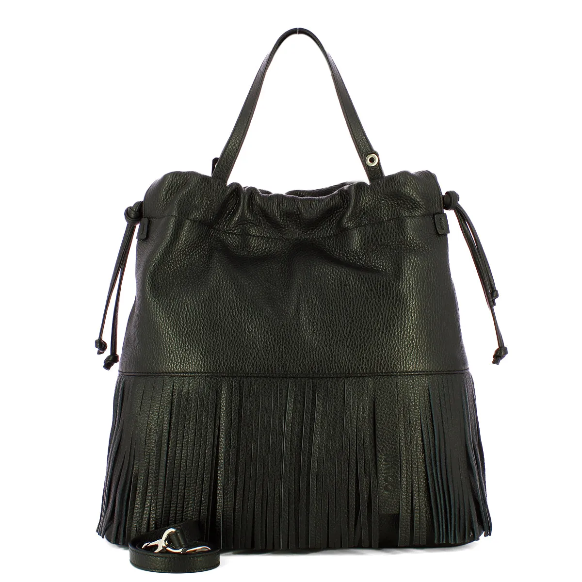 Iuntoo - Suadente Nero Large Handbag - 114011 - NERO