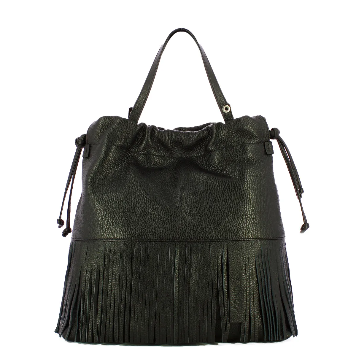 Iuntoo - Suadente Nero Large Handbag - 114011 - NERO