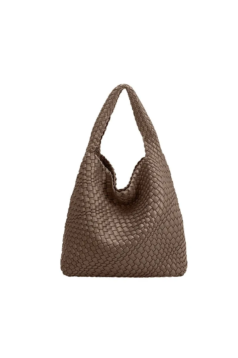 JOHANNA SHOULDER BAG - STONE