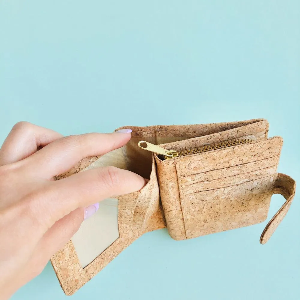 Kayla Cork Wallet in Classic