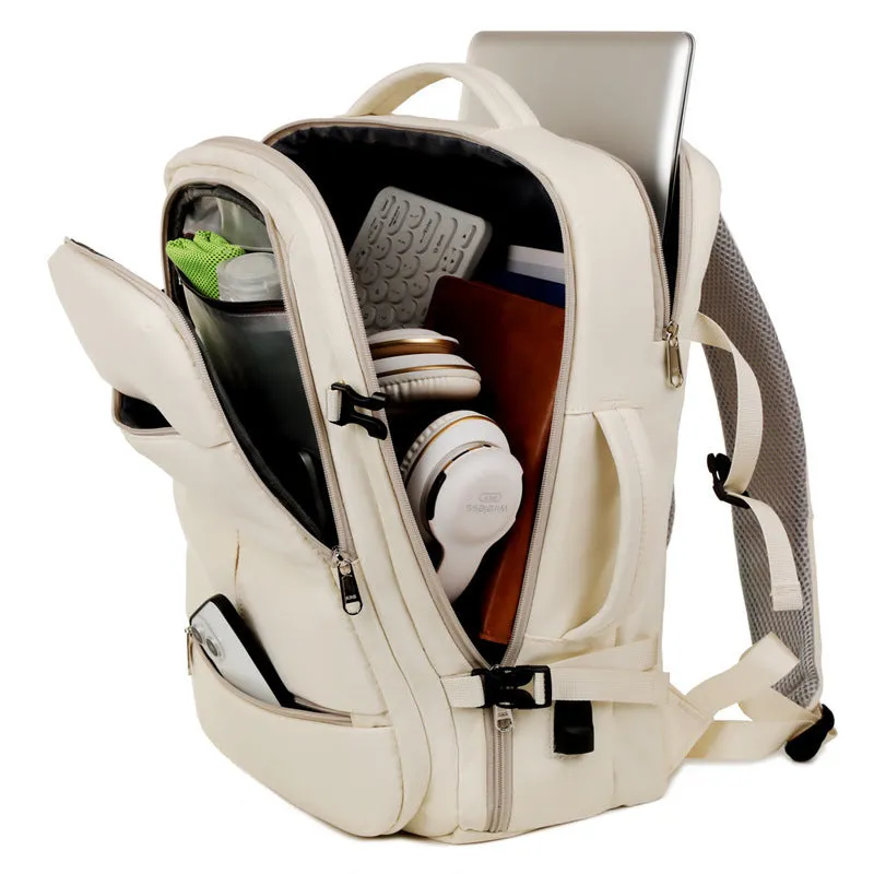 Large Capacity Travel Backpack w/ Power Pack