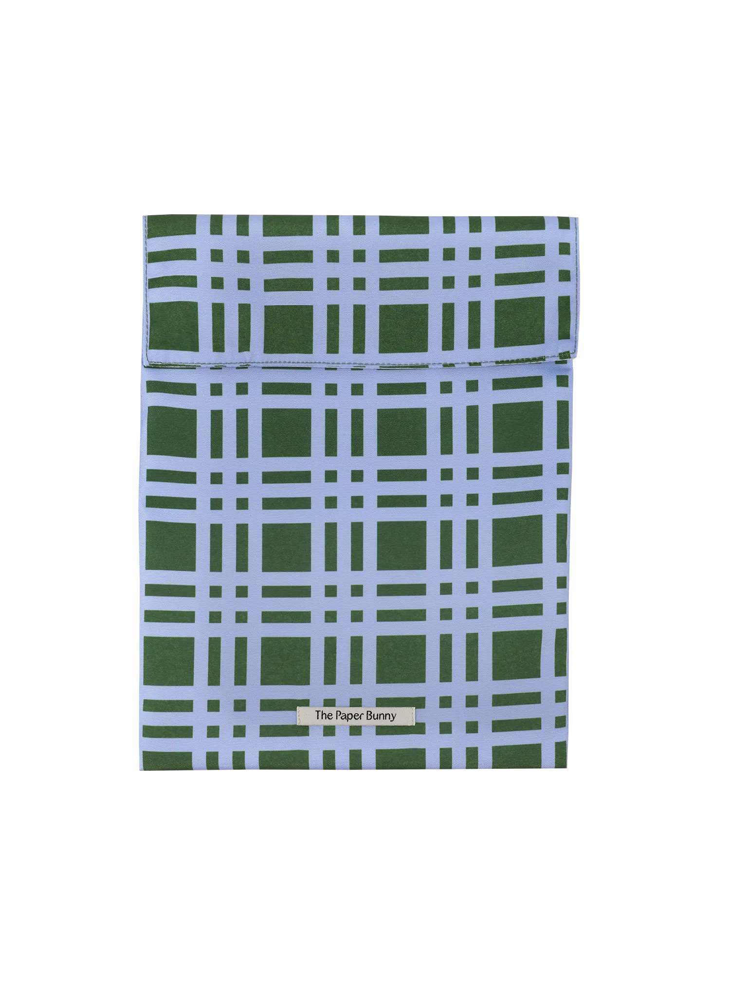 Large Pocket Pouch (Checkered Forest)