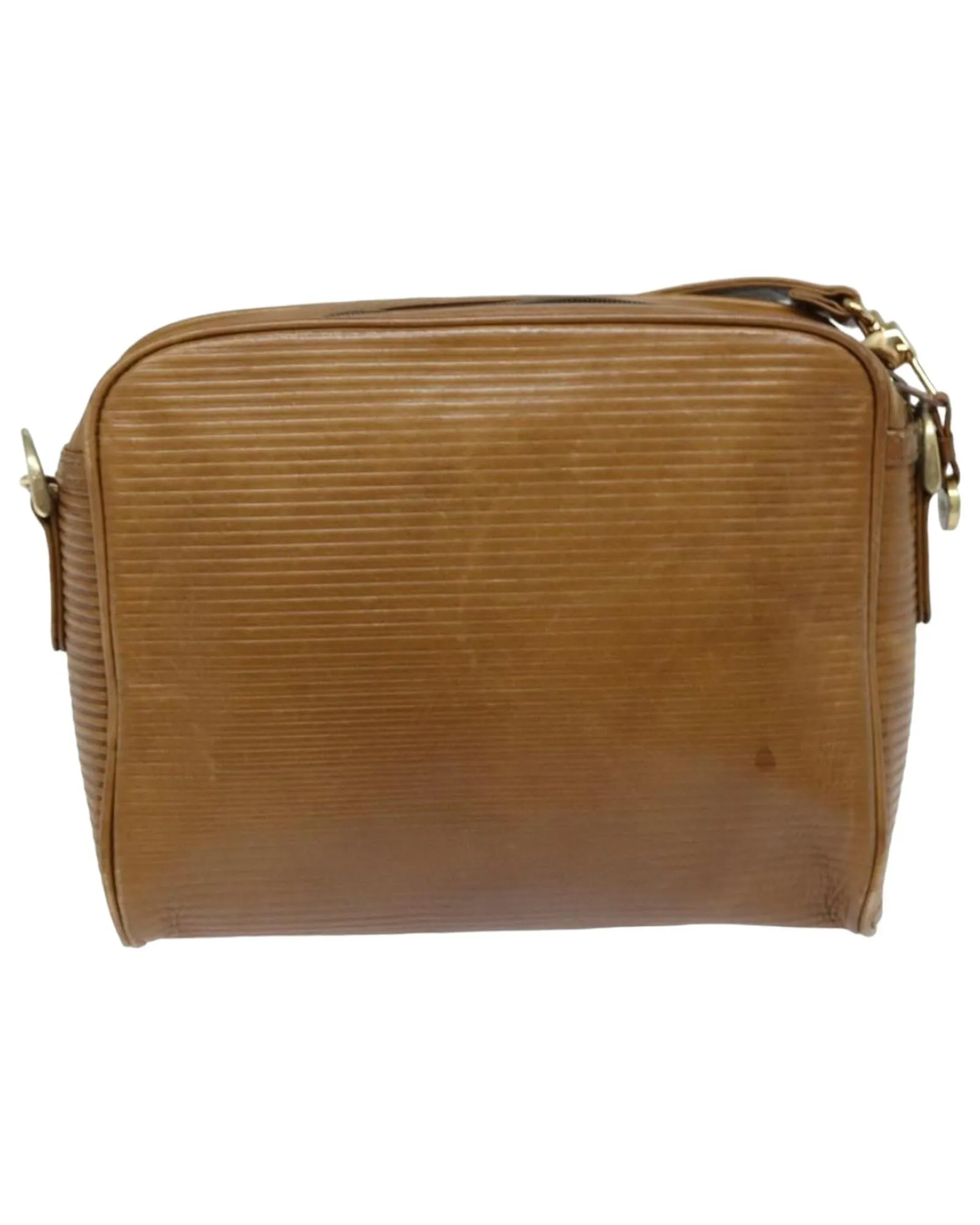 Leather Shoulder Bag with Handle and Classic Design