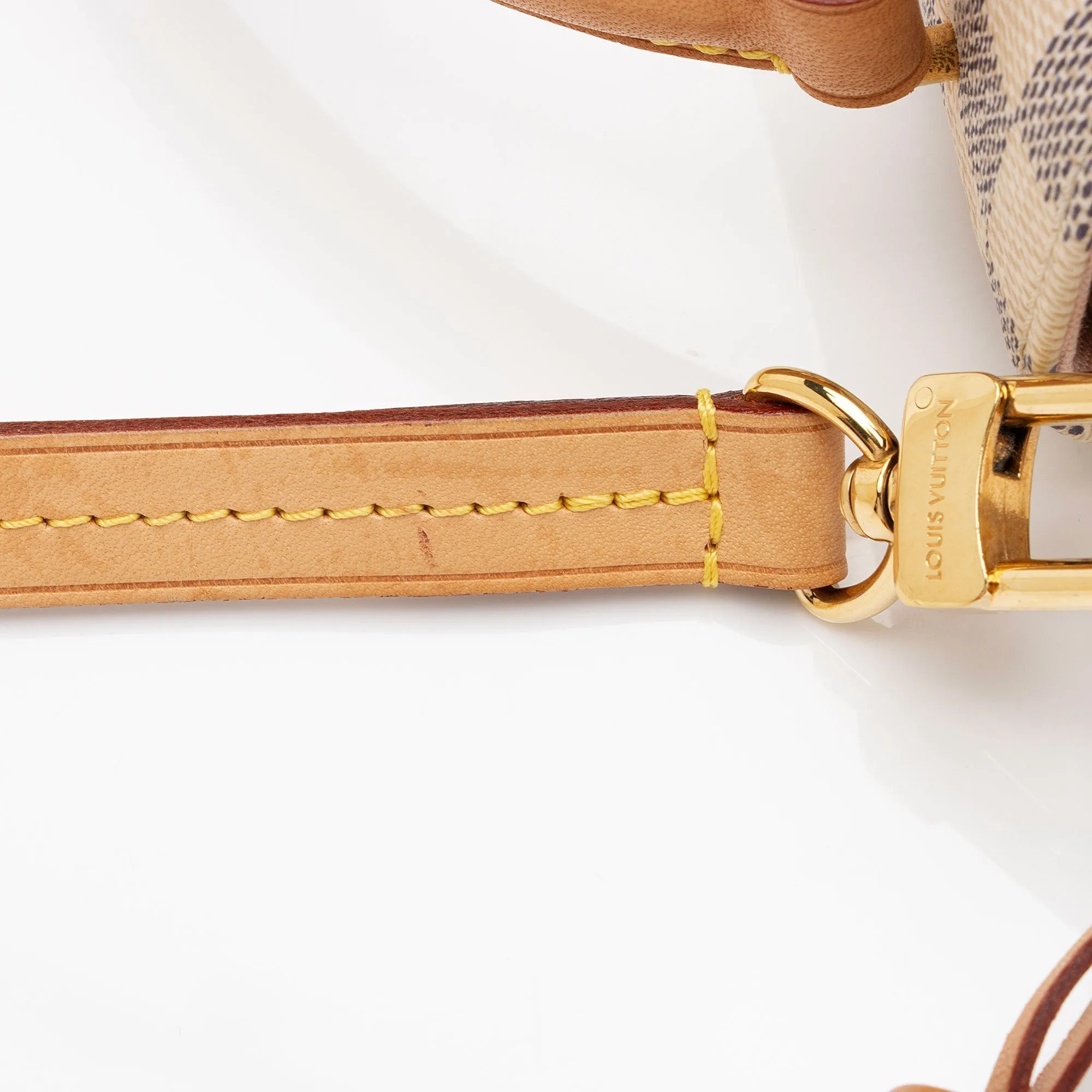 Louis Vuitton Damier Azur Croisette Shoulder Bag (SHF-SJuLJB)