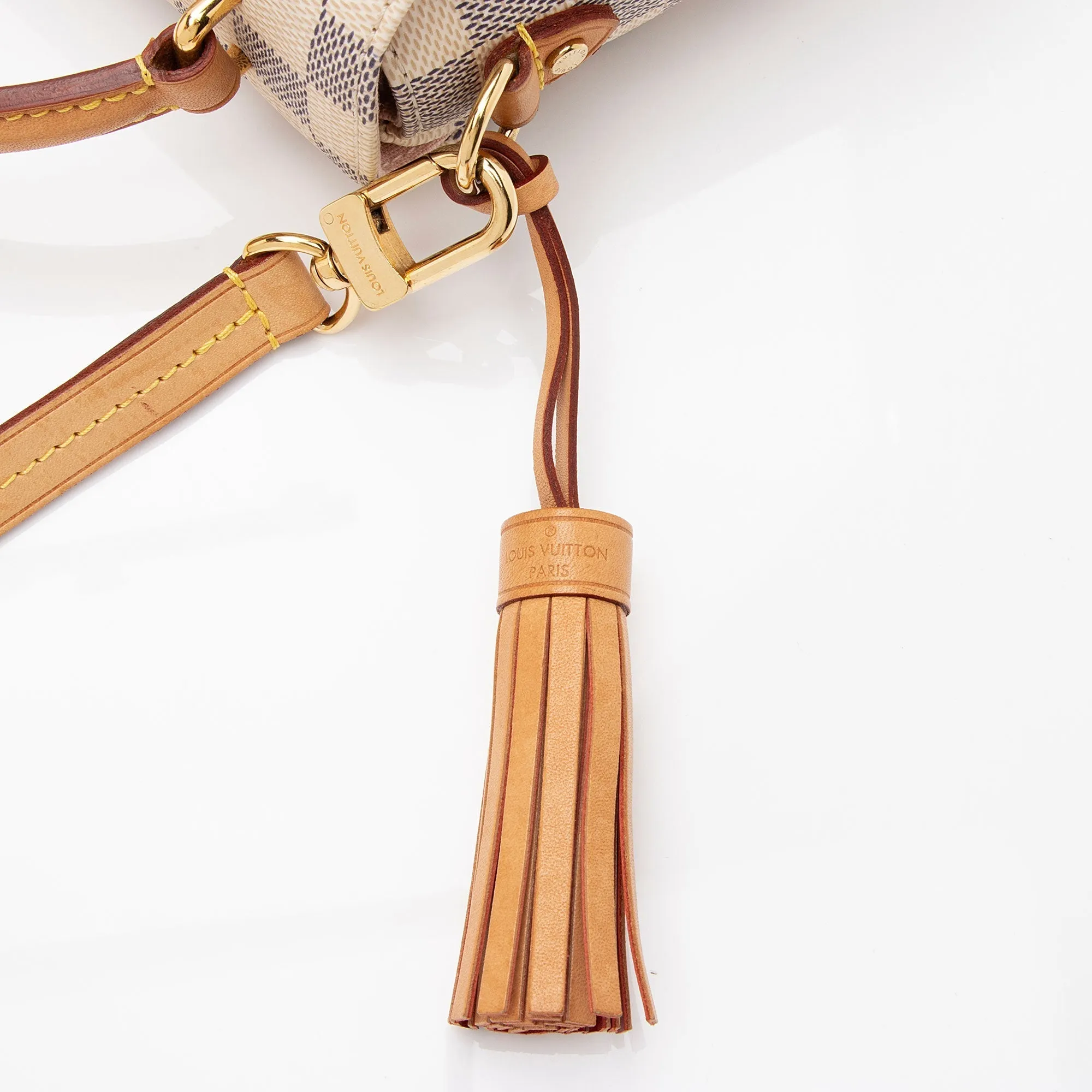 Louis Vuitton Damier Azur Croisette Shoulder Bag (SHF-SJuLJB)