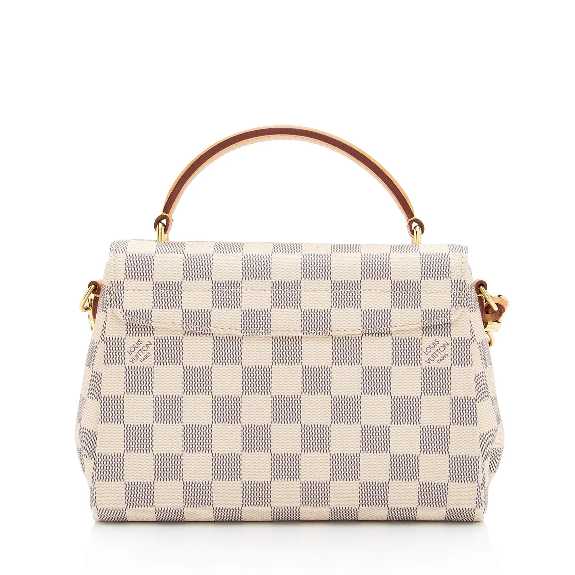Louis Vuitton Damier Azur Croisette Shoulder Bag (SHF-SJuLJB)