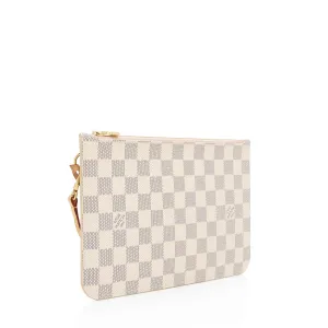 Louis Vuitton Damier Azur Neverfull GM Pochette (SHF-pkmLOz)