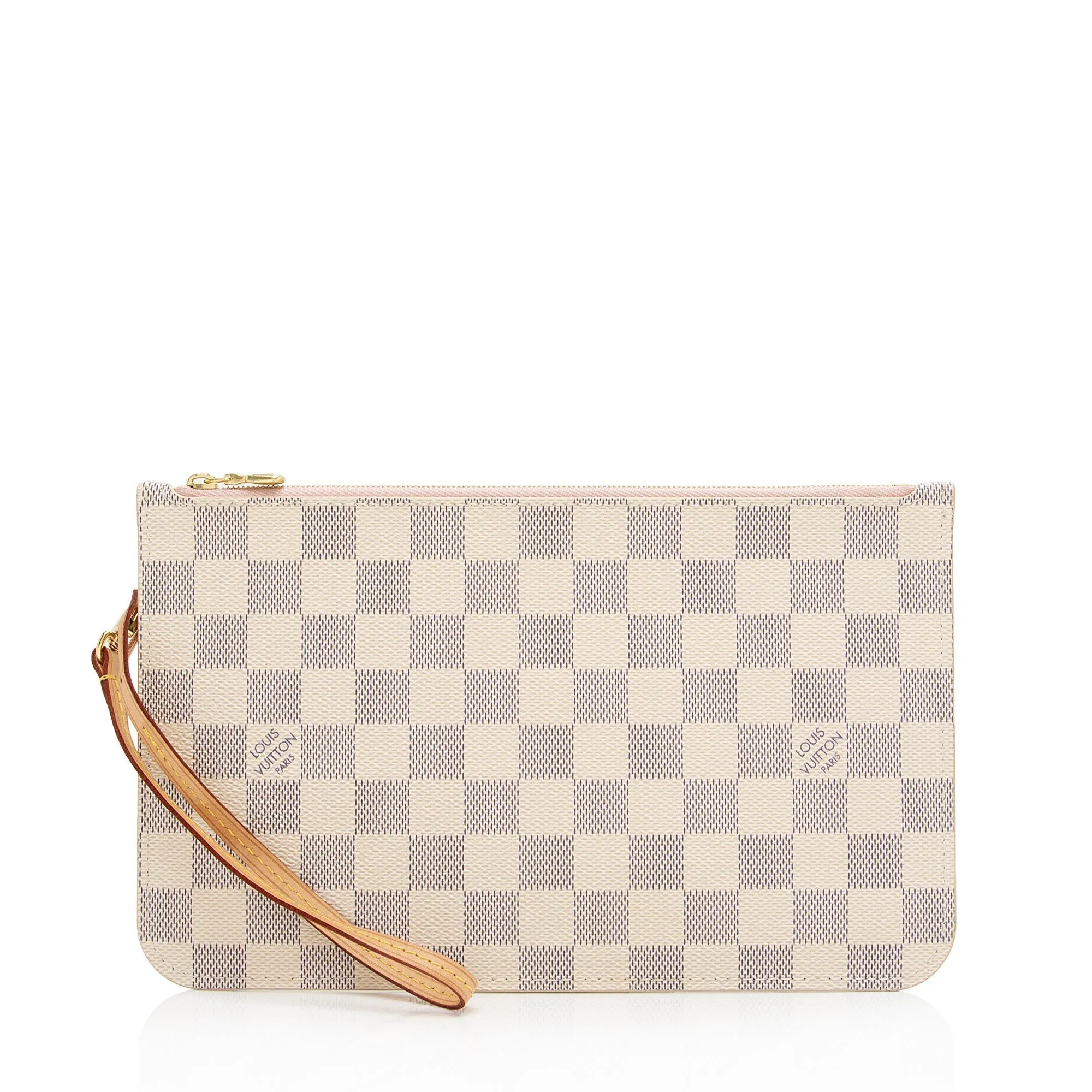 Louis Vuitton Damier Azur Neverfull GM Pochette (SHF-pkmLOz)