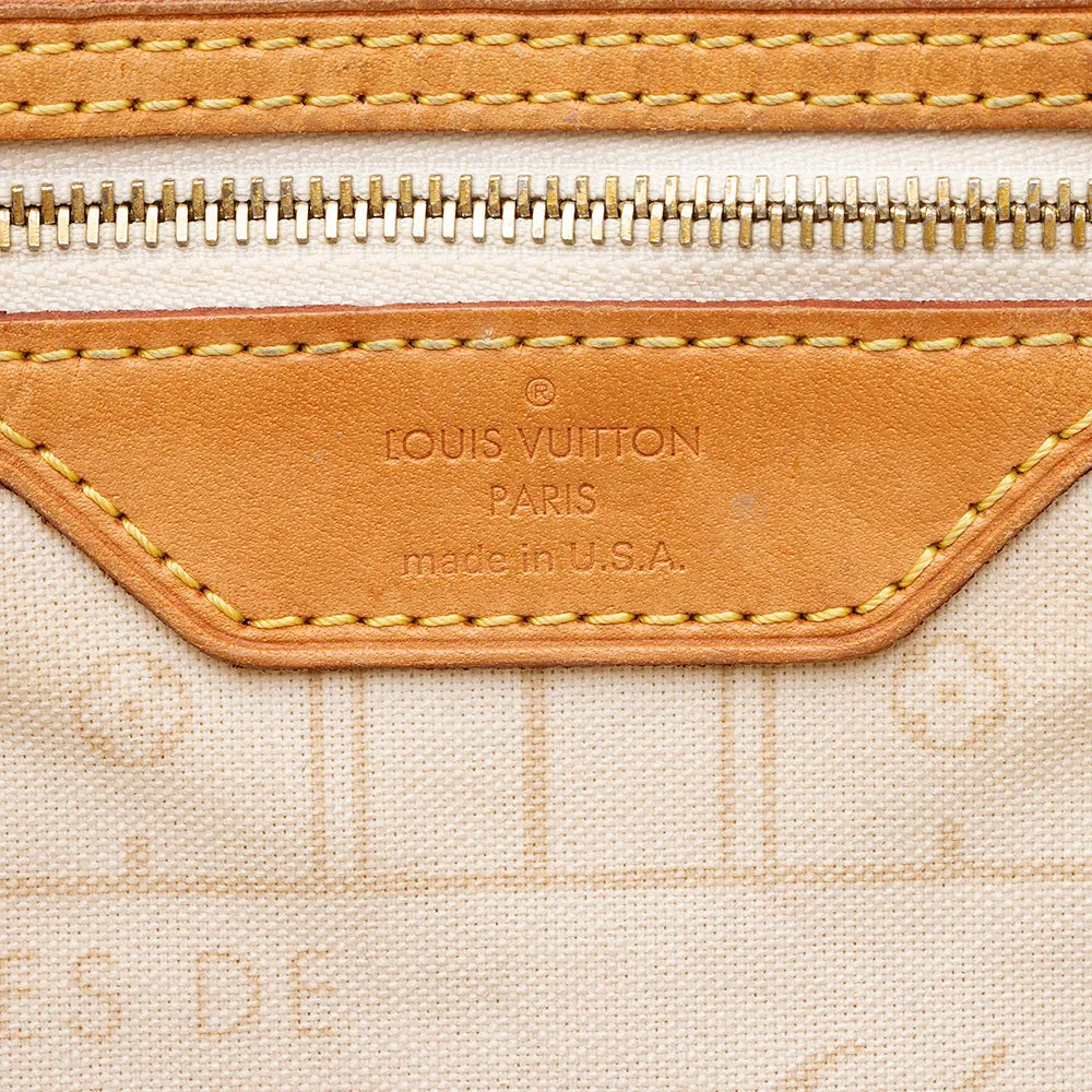 Louis Vuitton Damier Azur Neverfull MM Tote (SHF-19519)