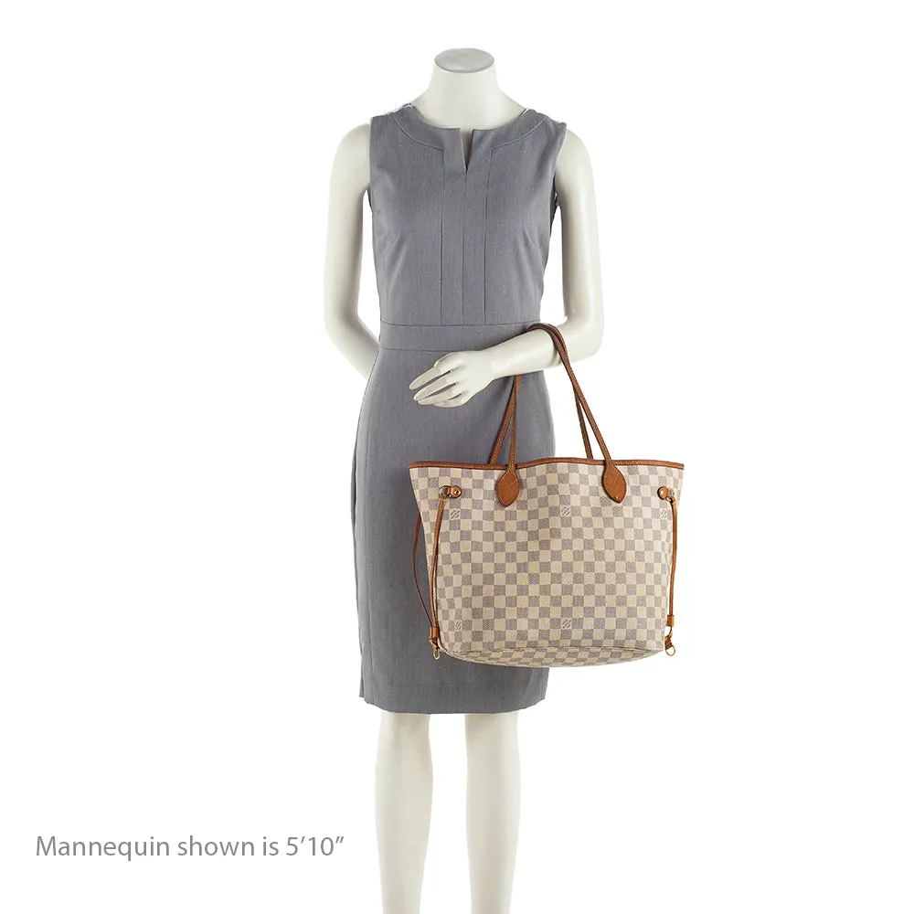 Louis Vuitton Damier Azur Neverfull MM Tote (SHF-19519)