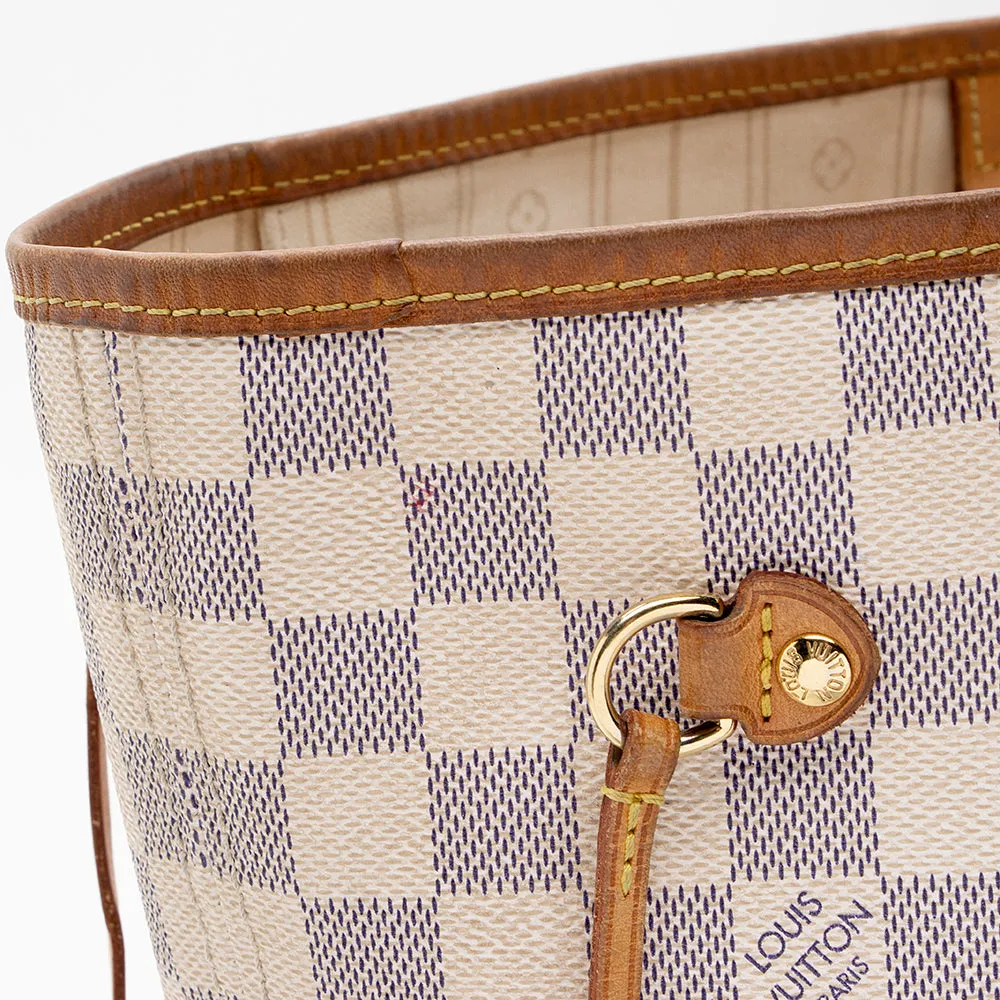 Louis Vuitton Damier Azur Neverfull MM Tote (SHF-19519)