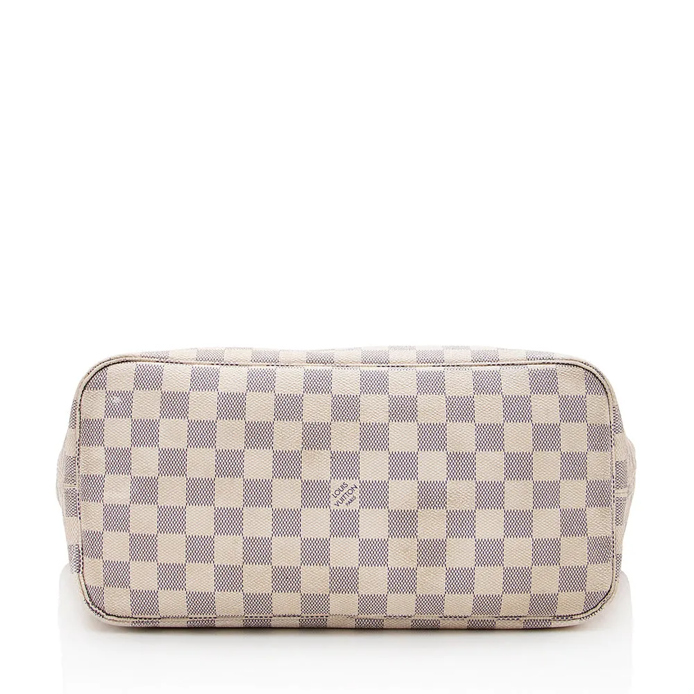 Louis Vuitton Damier Azur Neverfull MM Tote (SHF-19519)