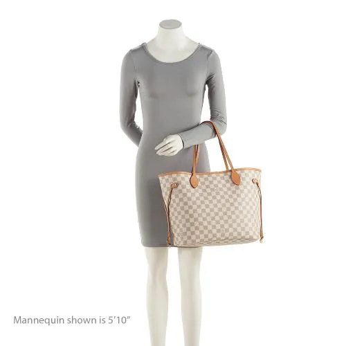 Louis Vuitton Damier Azur Neverfull MM Tote (SHF-22352)