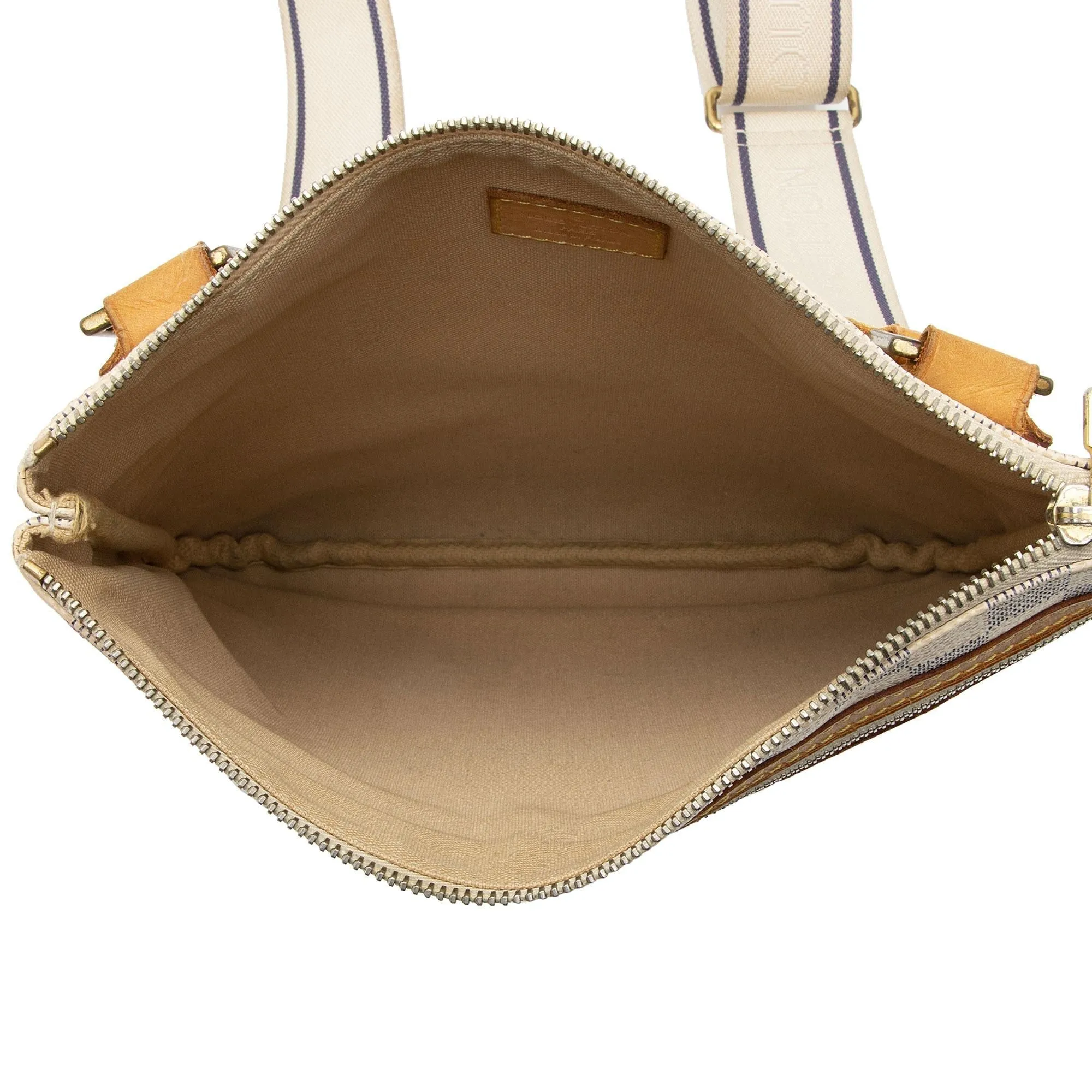 Louis Vuitton Damier Azur Pochette Bosphore Messenger Bag (SHF-BRPpFe)