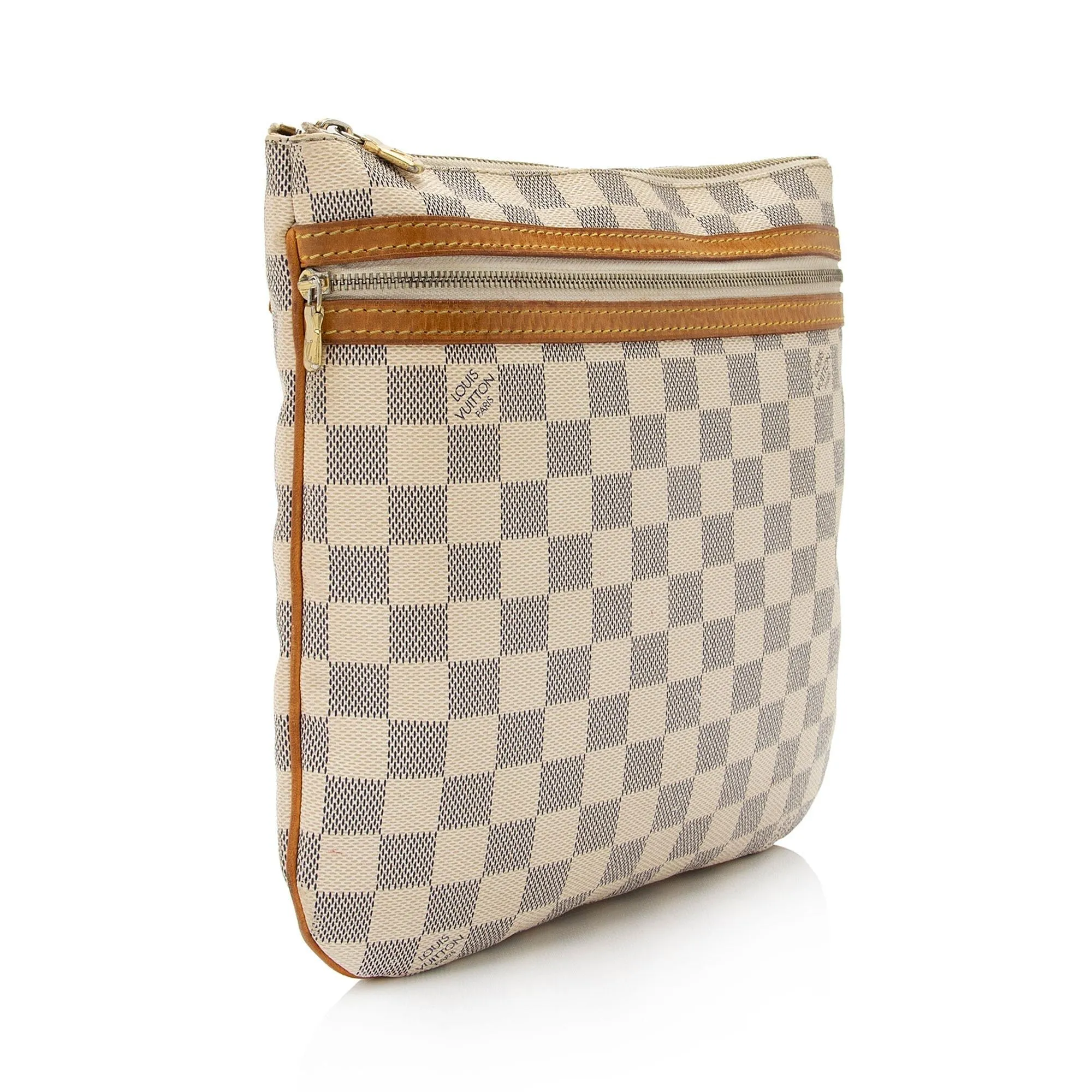 Louis Vuitton Damier Azur Pochette Bosphore Messenger Bag (SHF-BRPpFe)