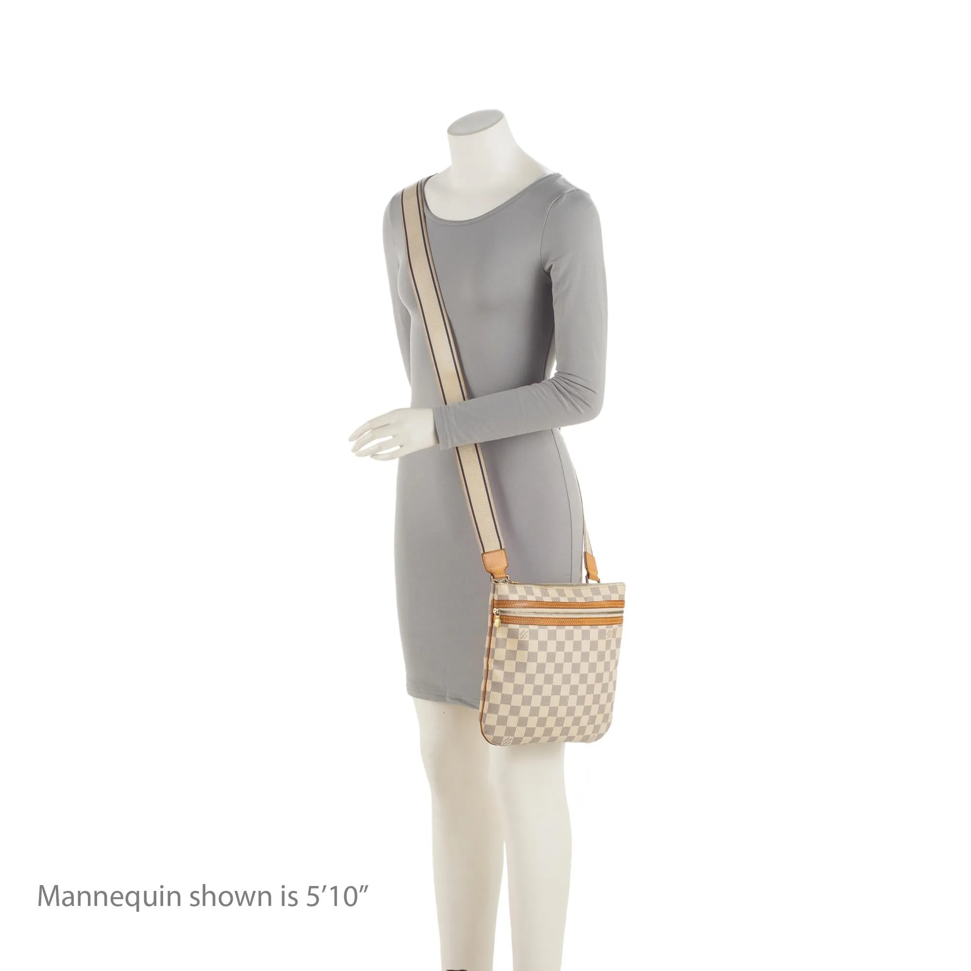 Louis Vuitton Damier Azur Pochette Bosphore Messenger Bag (SHF-BRPpFe)