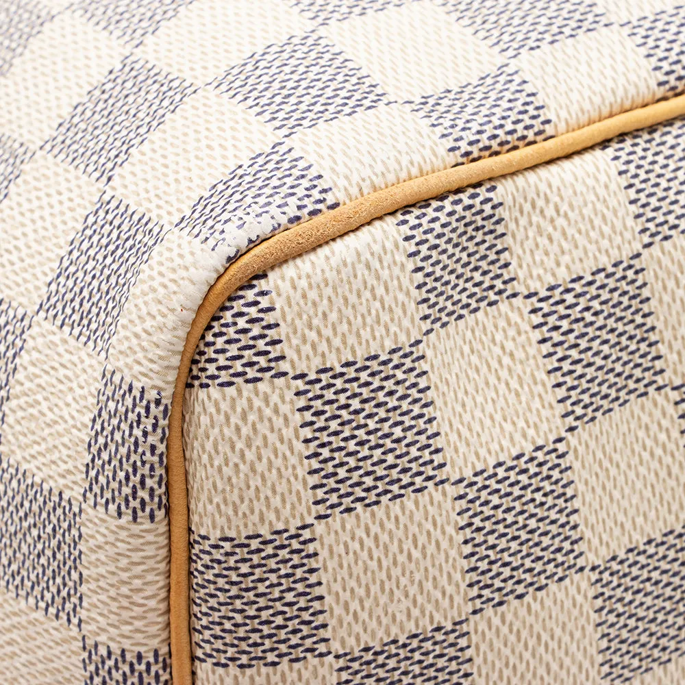 Louis Vuitton Damier Azur Speedy 30 Satchel (SHF-15538)