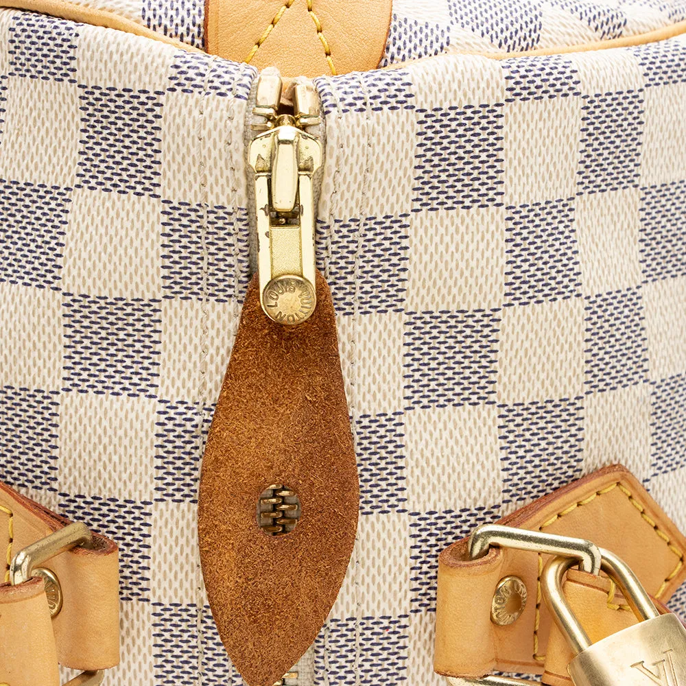 Louis Vuitton Damier Azur Speedy 30 Satchel (SHF-15538)