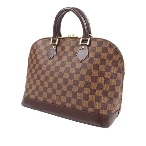 Louis Vuitton Damier Ebene Alma MM (SHG-35649)