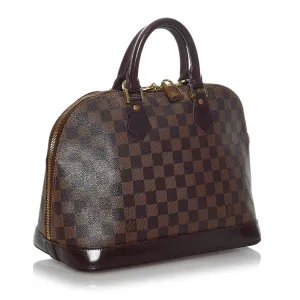 Louis Vuitton Damier Ebene Alma PM (SHG-36273)