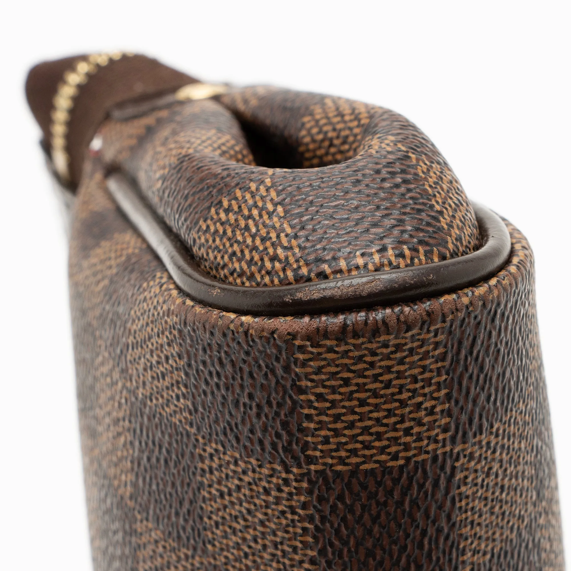 Louis Vuitton Damier Ebene Eva Clutch (SHF-22505)