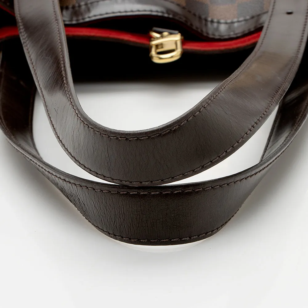 Louis Vuitton Damier Ebene Hampstead MM Tote - FINAL SALE (SHF-19125)