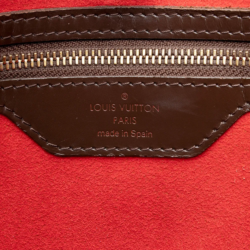 Louis Vuitton Damier Ebene Hampstead MM Tote - FINAL SALE (SHF-19125)