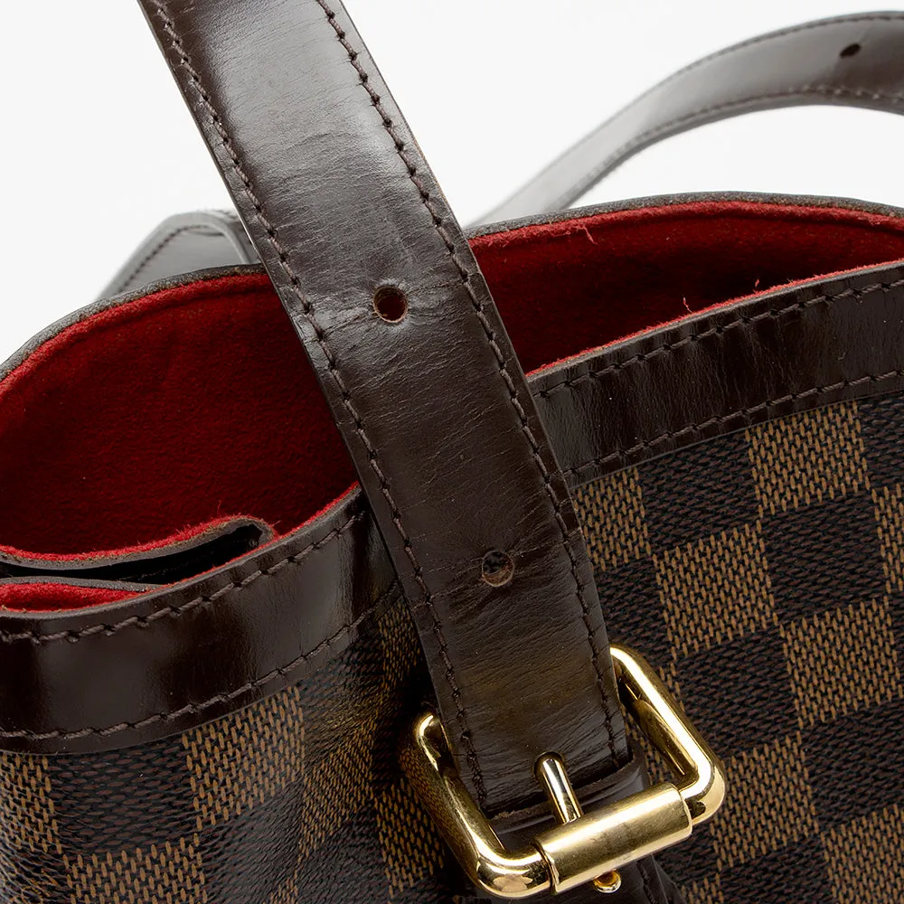 Louis Vuitton Damier Ebene Hampstead MM Tote - FINAL SALE (SHF-19125)