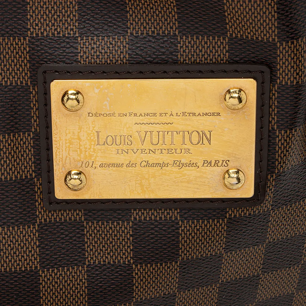 Louis Vuitton Damier Ebene Hampstead MM Tote - FINAL SALE (SHF-19125)