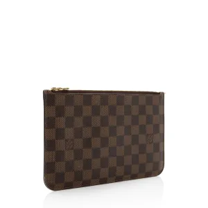 Louis Vuitton Damier Ebene Neverfull MM Pochette (SHF-lNhFi5)