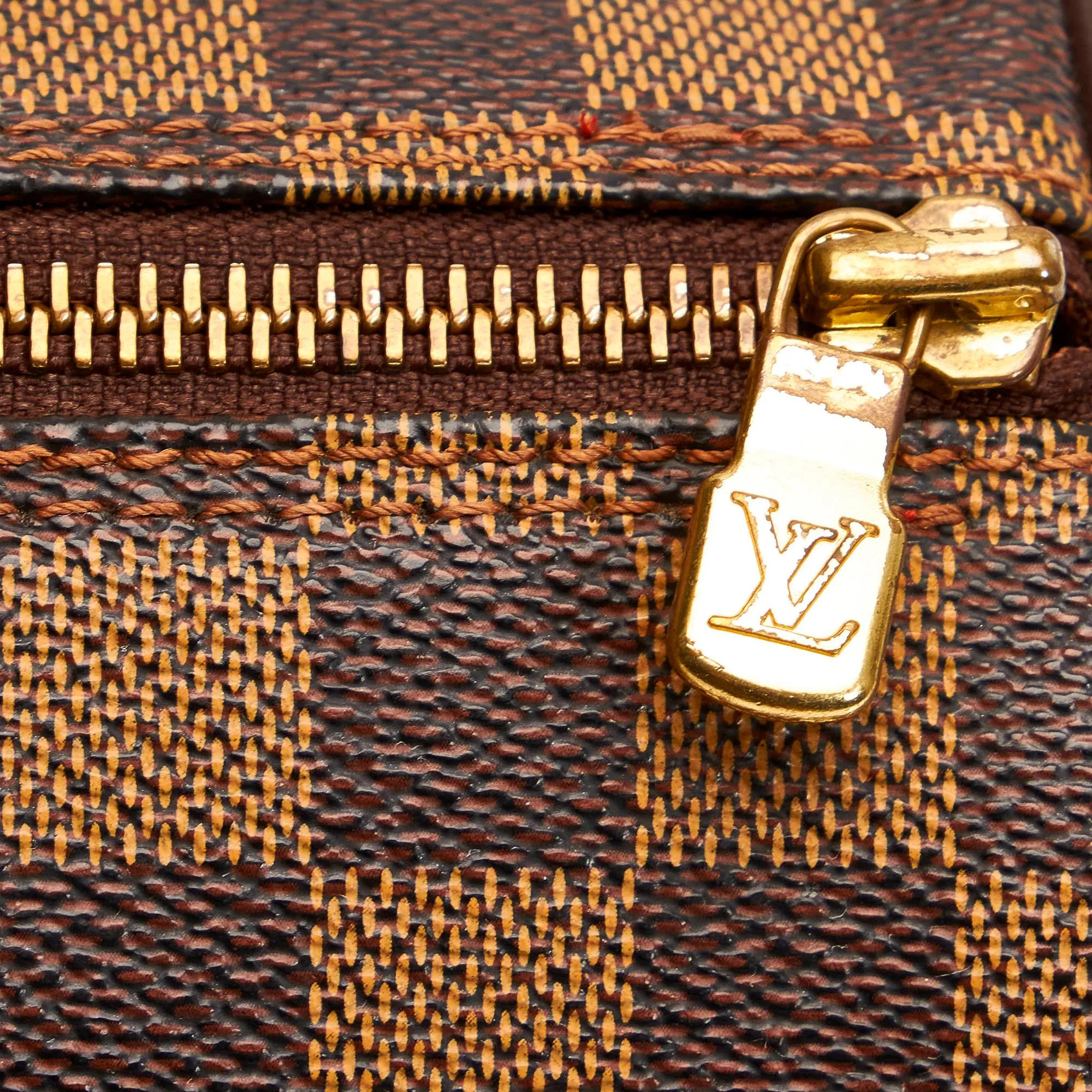Louis Vuitton Damier Ebene Papillon 30 (SHG-31460)