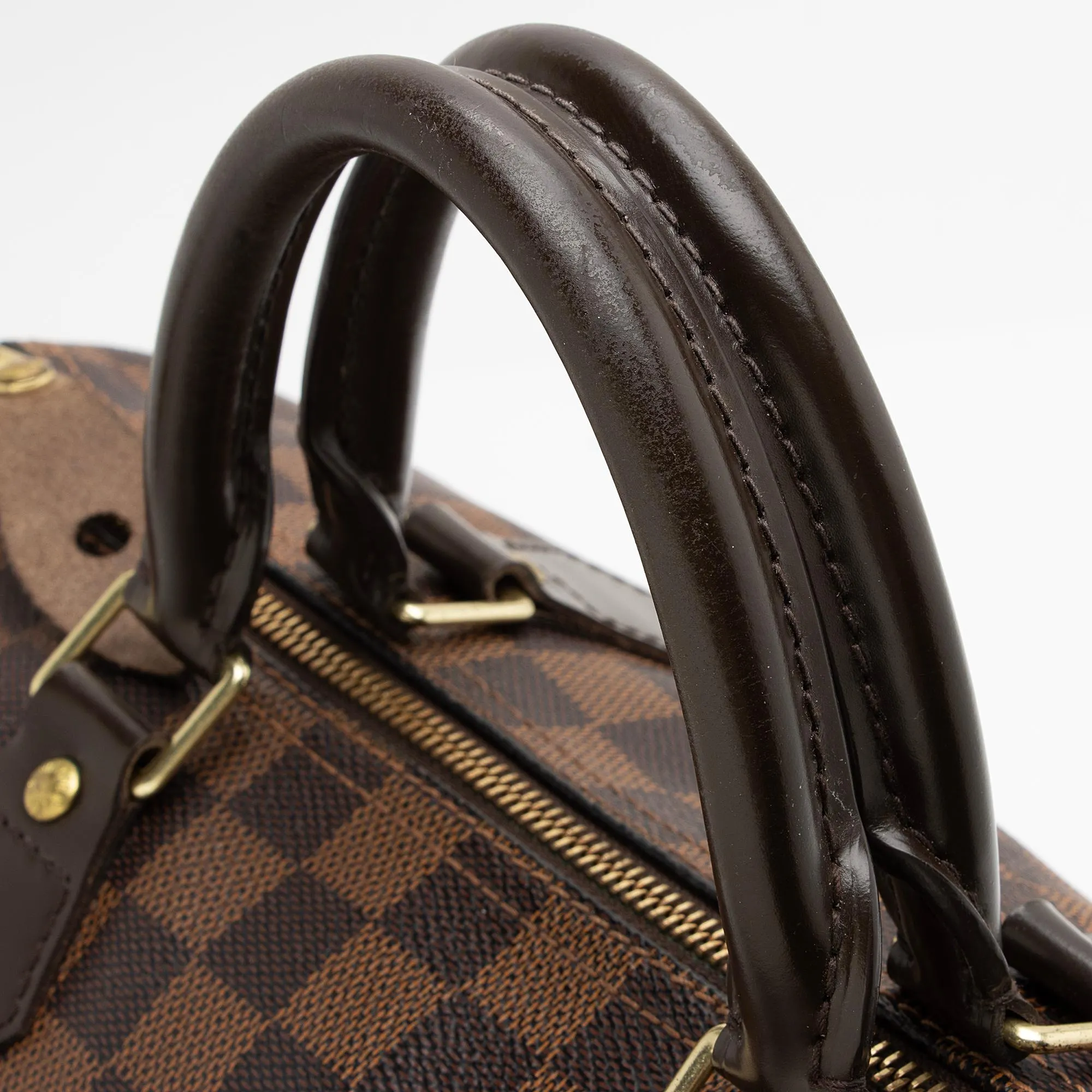 Louis Vuitton Damier Ebene Speedy 30 Satchel (SHF-bUu1Db)