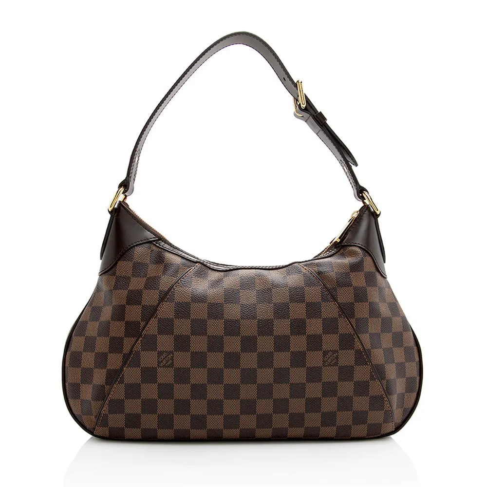 Louis Vuitton Damier Ebene Thames GM Shoulder Bag (SHF-21020)