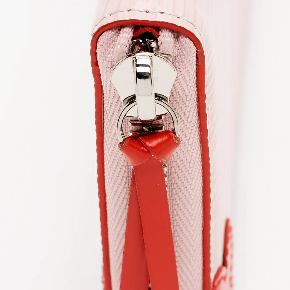 Louis Vuitton Epi Leather Blooming Corners Clemence Wallet - FINAL SALE (SHF-17232)