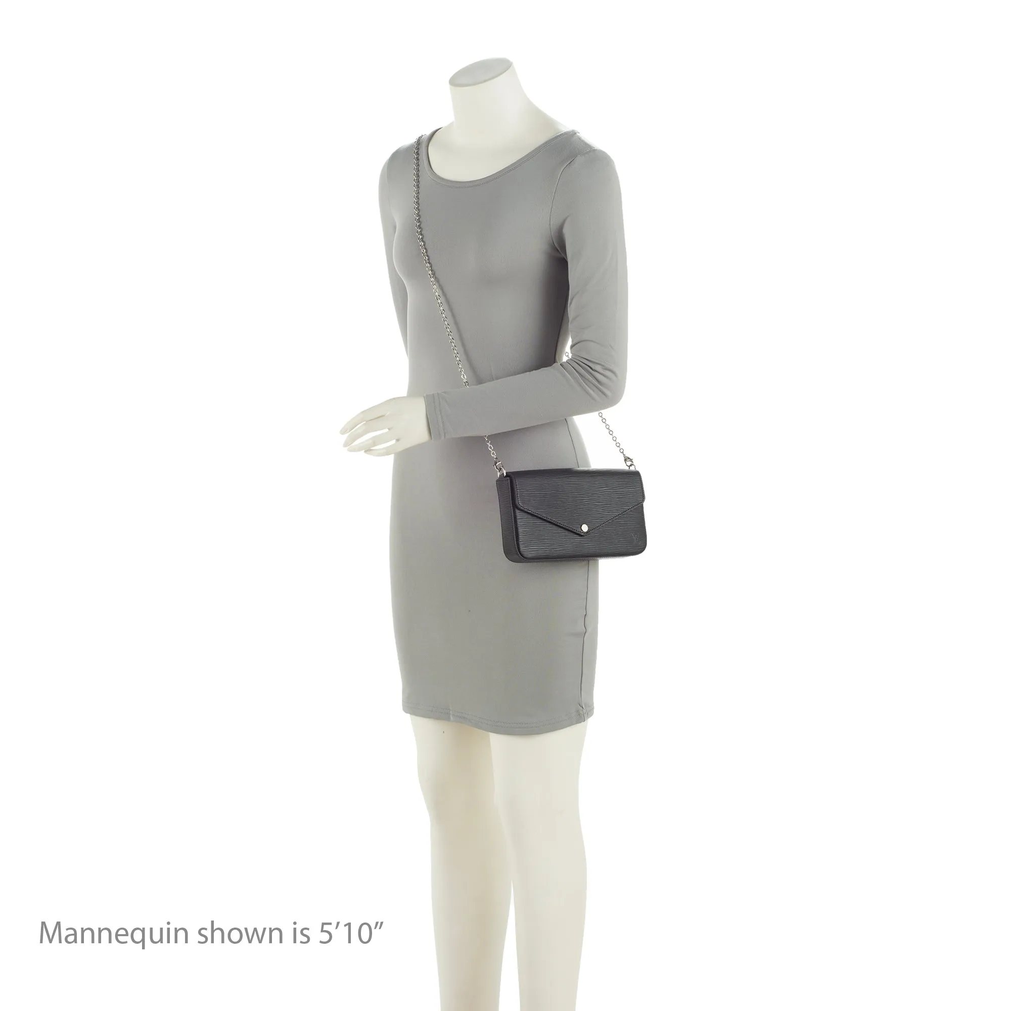 Louis Vuitton Epi Leather Felicie Pochette (SHF-23719)